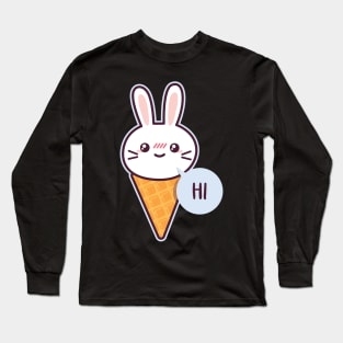 Kawaii Rabbit Long Sleeve T-Shirt